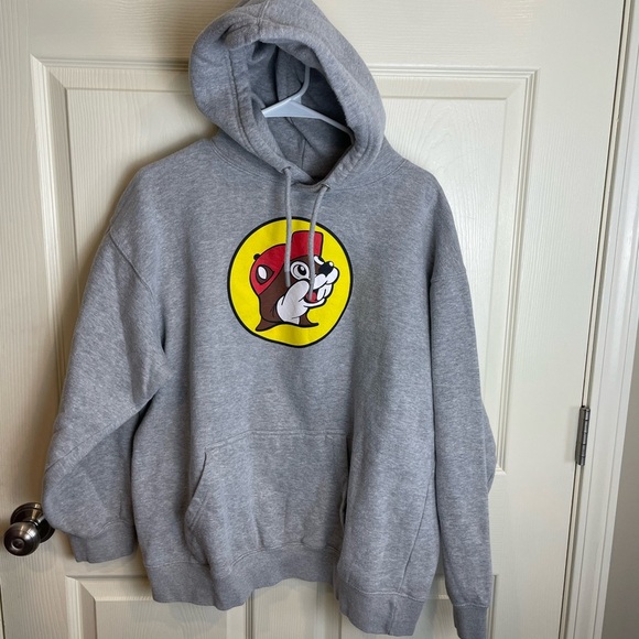 BUC-EE'S Other - Bucees Gray Hoodie with Beaver Logo XL